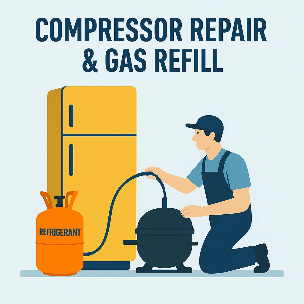 Fridge compressor repair in Malaysia